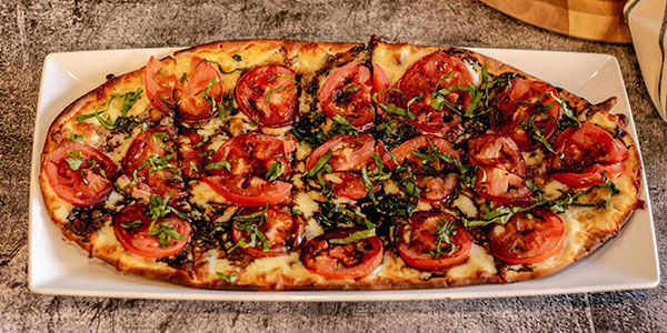 Flatbread pizzas from Wayzata Bar and Gill